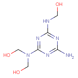 ((4-Amino-6-((hydroxymethyl)amino)-1,3,5-triazin-2-yl)imino)bismethanol